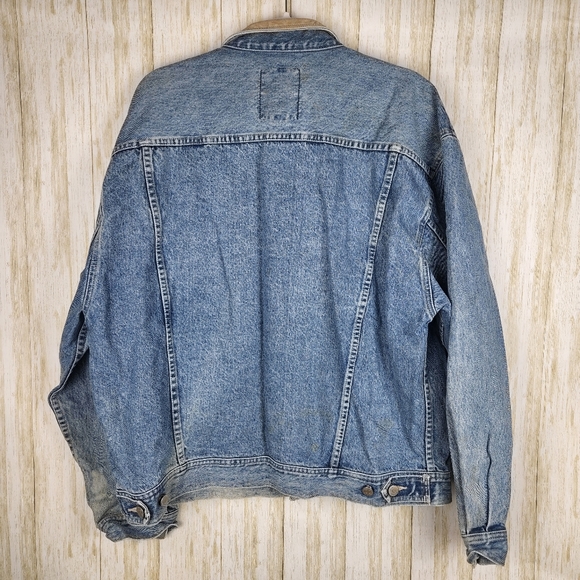 Vintage Banana Republic Denim Jacket XL - Picture 2 of 12